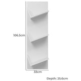 LONDON DISPLAY SHELF - WHITE V164-ECS9W