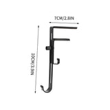 2 in 1 Garland and Stocking Hanger, Christmas 2 in 1 Hanger, Adjustable Garland and Stocking V1192-AZ-W-21061