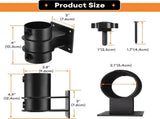 Umbrella Deck Umbrella Mount Bracket 2PCS Umbrella I Patio Umbrella Holder,Umbrella V1259-DP01-A-3188