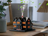 Salems Witch House Incense Burner Massachusetts Witch House for Halloween Christmas Vacation V1370-AZ4-07604