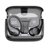Wireless Bluetooth 5.4 Over-Ear Earbuds IPX5 Waterproof for Sports White V1263-JX-7040