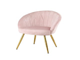 Artiss Armchair Velvet Pink Eloise UPHO-C-ARM-5107-PK