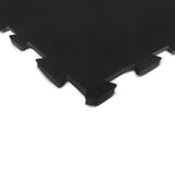 CORTEX 10mm Commercial Interlocking Rubber Gym Tile Mat - Set of 16 V420-CSAC-MATIN10-16