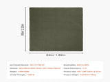 Wool Camping Blanket, Large Warm Stadium Blanket, Waterproof & Windproof, Flame Retardant, Great for V952-LYTCSYMHFPP5P7EO5V0