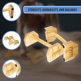 Wooden Parallette Bars Push Up & Dip Workouts V63-822501