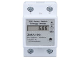 Single Phase Energy Meter WiFi Metering Switch Electric Meter APP Remote Control Electricity Monitor V1294-YM0901-3114230101011