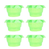 10Pcs Slug Collars PP Green Transparent Slug Snail Protective Collar Garden Cloches for Household V1294-YM0901-3111240249611