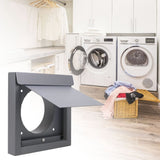 Rusts Resistant 4Inch Dryer Ventilation Cover Outdoor Wall Mount Vents Cap Exterior Wall Vents Hood V1366-AZ2-W-17137