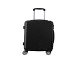 Slimbridge 20" Carry On Travel Luggage Black 20 inch LG1004-BK_NZ