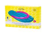 Lazy Dayz Inflatable Thong - Teal V915-LD0086-TL