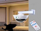 Solar Powered Security Lighting with Motion Sensor, Imitation Surveillance Camera for Indoor Outdoor V1370-AZ4-19793