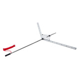 VEVOR Lake Weed Cutter Pond Aquatic Plant Cutting Tool with 1.57 m Max Cut Width V952-SCPSBK55FT305KMPNV0