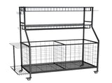 Social Hike Sports Equipment Storage Organiser with Side Rack Garage Trolley V238-SUPDZ-41988635328592