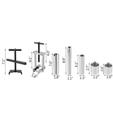 Turbine Shaft, 6pcs Pump Stator Seal Ring Tools, Spring Compressor, Pump Puller Kit, Bushing Sizer V952-WLBCXGJ6JT0000001V0