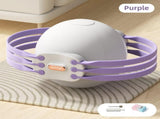 Purple 3-Level Resistance Pelvic Floor & Inner Thigh Trainer - Multi-Function Kegel Exercise Set V888-ELOSUNG45366