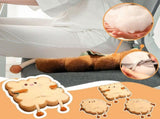 Cute Simulation Bread Toast Pillow Plush Doll Soft Stuffed Bread Cushion for Kids Aldult Gifts V1294-YM0715-10327995