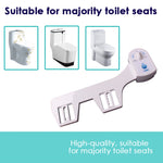 Toilet Bidet Seat Hygiene Water Wash Clean Unisex Easy Attachment Dual Nozzles V201-FAZ0181008AU