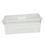 25L Slow Cooker Container with Lid Food Storage Case Multipurpose PP Transparent Clear Bin V1294-YM0901-3118250128111