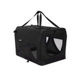 Portable Soft Dog Cage Crate Carrier XL BLACK V274-PET-3002XL-BK