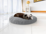 Puppy & Cat Dog Bed, Soft & Relaxing Round Dog Bed, Chenille Material, Removable Cover, Washable & V1102-B0CCXH53LW