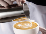 Stainless steel milk jug, 2 pieces, frothers, pitchers, 350 ml, 600 ml, stainless steel milk jug, V1188-MS-313-1057