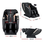 Livemor Massage Chair Electric Recliner Home Massager Baird MASCHR-E-BAIRD-BK