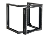 12U Wall Mount Server Rack, 68.04 kg Max Load Capacity, Open Frame Network Rack with 180 Degrees V952-BGSJJ12U18YC9I110001V0