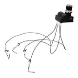 4 Outlet AA Battery Grill Ignition Kit with Ceramic Electrodes for Blackstone 28 Inch Griddles, V1189-LC-HW-00446