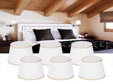 6Pcs European Style Lampshade Cover for Chandelier Wall Light W/E14 Interface Lamp Base Round Mouth V1294-YM0718-3119200178411
