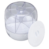 Grain Dispenser 6 Grids PP Rotation Insect Proof Grain Storage Organization for Home Kitchen 10kg V1294-YM0717-3118220217112