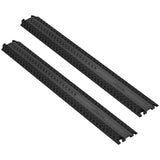 VEVOR 2 PCs Drop Over Cable Cover 907 kg/axle Load Capacity, Heavy Duty Cable Hose Protector V952-XKCDLBHQRSXXJQKDQV0