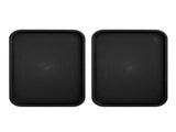 2pcs Food Tray Multifunctional Thickened Slip Resistance Chinese Fast Food Serving Tray for Dining V1294-YM0523-3118220042812