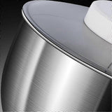 4.5L Electric Salad Spinner Vegetable Washer Silver White V1263-JX-5410