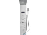 Shower Panel System, 6 Shower Modes, LED & Screen Hydroelectricity Shower Panel Tower, Rainfall, V952-FTYS6CS2MSDPKUG3WV9