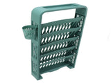 Classroom Deskside Bookshelf Large Capacity 6 Tier Multifunctional Slim Library Reading Storage Rack V1294-YM0901-3116230009313