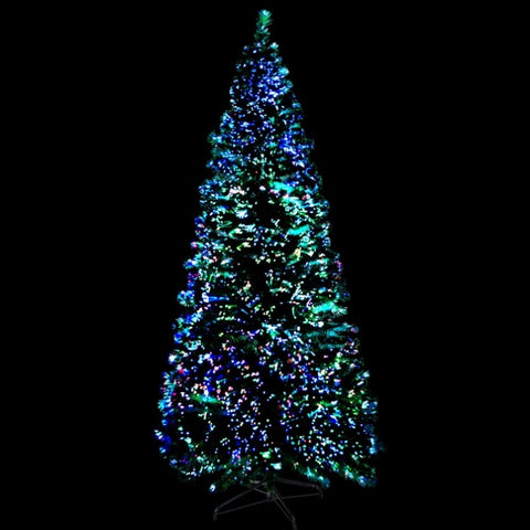 Jingle Jollys 1.8m Christmas Tree Optic Fibre LED Xmas tree Warm White XM-TR-LED-6F-WW-DX