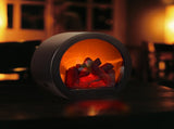 Fireplace Lantern Soft Light Energy Saving USB Rechargeable Simulation LED Flame Fireplace Lamp Home V1294-YM0626-3119230008011