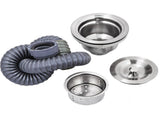 Handmade Sink Non-magnetic Stainless Steel Kitchen Sink Hand Made 1 Compartment 44.4 x 41.9 x 25.4 V952-60X60X80DCBXGSC01V0