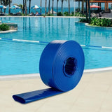 VEVOR Discharge Hose, 51 mm x 32 m, PVC Fabric Lay Flat Hose, Heavy Duty Backwash Drain Hose with V952-YCFCXRGJ2X100NWQEV0