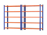 2 x 1.8M Giantz Garage Shelving Warehouse Rack WR-E-9X18-GVN-BOX2