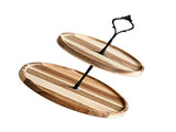 Wood Dessert Stand Rack Environmental Simple Vintage Wooden Dessert Display Tray Stand for Dessert V1294-YM0626-3118220331612