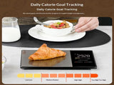 Smart Nutrition Food Scale with LED Display, Tracks Calories, Fat, Carbs & Protein via App, V1192-AZ-W-2921