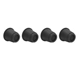 4 Pcs Plastic Furniture Risers 5 Inch Heavy Duty Stackable Circle Bed Lifter for Bed Chair Table V1294-YM0715-3117220134411