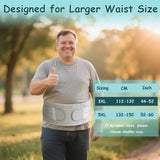 Plus Size Back Brace for Lower Back Pain, Breathable Obese Belly Support for Sciatica, Back Pain, V1369-AZ3-W-18750