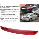 Fits TT/TTS MK2 8J All Models 2006-2014 Rear Third Brake Light High Mounted Brake Light 8J0945097, V1237-ZY-203-3515