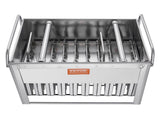 Commercial Popsicle Moulds, 40PCS Round-Head Ice Pop Moulds with Double Slot, Stainless Steel Ice V952-SYBBMJZFX400HM5XAV0