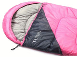 Rosy Four-Season Rectangular Sleeping Bag for Adults V1142-LP601101414336910