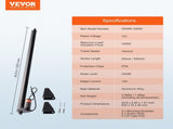 Linear Actuator 12V, 20 Inch High Speed 0.55"/s Linear Actuator, 220lbs/1000N Linear Motion Actuator V952-CGXXZXQ20INCR452NV9