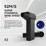 Powerful Blower with High Speed Duct Fan, 2024 New Jet Mini Dry Blower Mini Turbo Violent Fan V1366-AZ2-W-05528