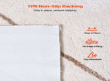 Indoor Plush Area Rugs, 2.44 x 3.05m Plush Carpet, Area Rugs Furry with Long Plushs Pile, Thick & V952-JXDDTSSCR8X10TZKW001V0